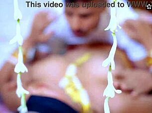 Newly married woman gets fucked by guy while blindfolded in full movie compilation with curvy tits and homemade fetish action