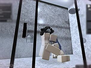 punishing yuuka for uninvited visit leads to intense blowjob and fingering session