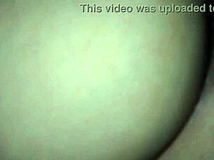 rough fucked by my bull outdoors while cuckold waits, then he creampies my wet pussy in homemade 3some