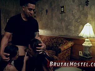 in this intense bondage scene, the bound teen endures extreme domination and hardcore fucking