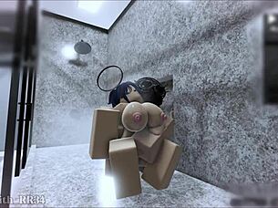 punishing yuuka for uninvited visit leads to intense blowjob and fingering session