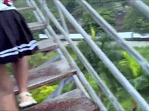 Is this the ultimate public sex video you'll see, especially with that shocking ending where we get caught?