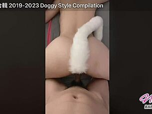 Amateur Asian Doggy Style Compilation With Grinding And Twerking In Close-Up POV 🍑🔥