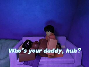 my ebony partner calls demanding rough anal punishment with a massive black cock