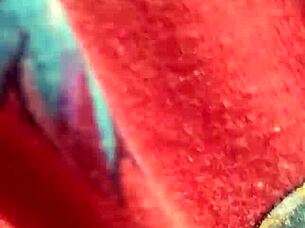 Amateur blowjob and doggy style fuck with cum in mouth in the bush 😏