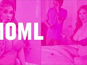 Oh gosh, I mean stepmom Anissa Kate just says cum inside for that hot creampie reality moment