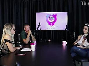 those wild motel sessions with girlfriends turning into gangbang fun with strangers 😈 - lexi mallet sheer red