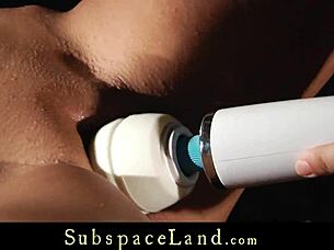 What Happens When Pussy B Vibes Fucked Slave Struggles To Endure Intense Bondage Punishment And Cumshot?