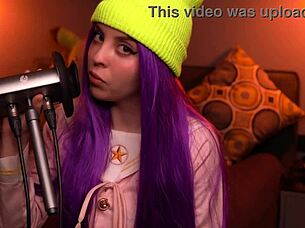 Oh, let me lick your ear softly like ASMR Moona does!