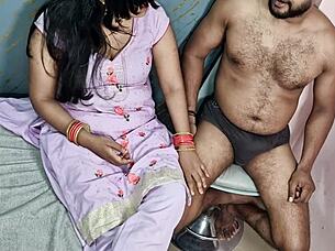 Dost Ki Ammi Gets Bent Over For Hard Riding And Cumshot On Big Natural Boobs