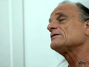 hey, mature latina locks up partner and craves young cock for taboo fun