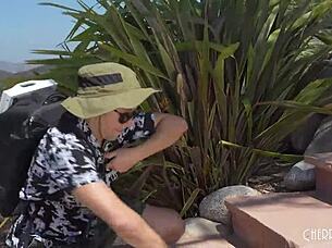 Oh, catch me if you can, you sneaky voyeur - now fuck me hardcore!