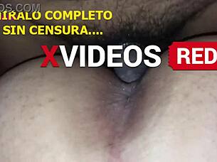 Mexican milf whore shared in intense threesome with big tits bouncing wildly