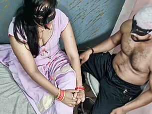 Dost Ki Ammi Gets Bent Over For Hard Riding And Cumshot On Big Natural Boobs