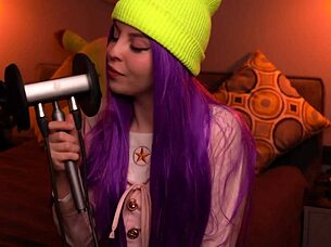 Oh, let me lick your ear softly like ASMR Moona does!