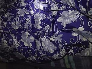 I stumble upon this sexy milf in bed, oh man pt1