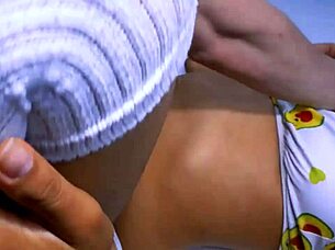 Alluring Eurobabe Banged Passionately in Stockings