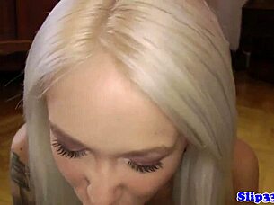 Teen gives pov blowjob to lucky senior in closeup cowgirl and doggystyle action