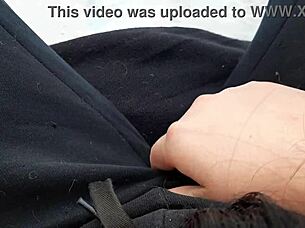 Risky Outdoor Public Jerking Off On People With Intense Orgasm Fetish