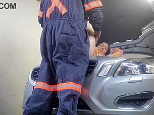 My mechanic asked if he can work on things with my wife and I said yes