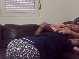 chubby filipina housewife shares homemade video of her pussy being licked