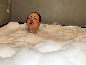 Enjoying the hydro with delicious Nicole Romanoff