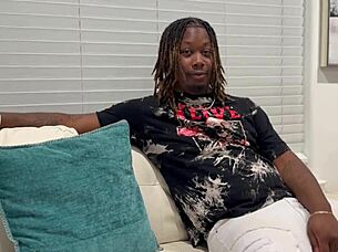 Can This Horny Housewife Resist Squirting On Delivery Boy's Big Black Cock During Wet Cunilingus Doggystyle?