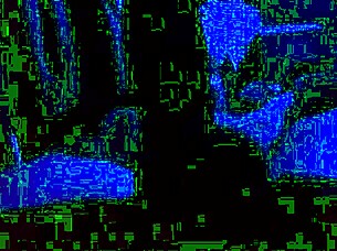 Blue room special with ebony cock sucking and black blowjob action