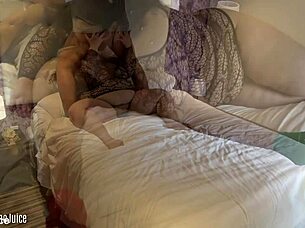 imagine a 19 year old bbw subtly drawing in much older black man to cum in her mouth during interracial encounter