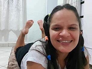 Oh man, check out this Brazilian amateur with a big ass getting wild in that reality fetish scene.