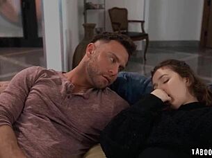 Seth Gamble and Bunny Madison Dive into Muff and Face Sitting with Stepsiblings Codey Steele and Leana Lovings in Steamy Foursome