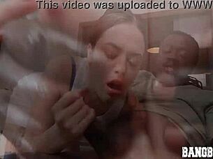 Hot teen 18+ craves big black cock deep in her ass for hardcore sex