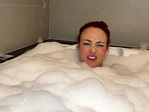 Enjoying the hydro with delicious Nicole Romanoff