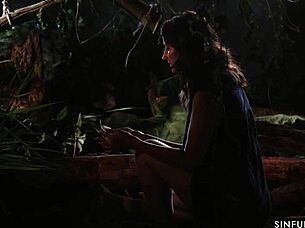 Jungle Temptation Overwhelms Wet Couple