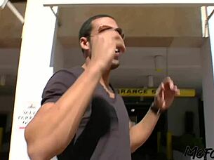 Hey, check out this 19 year old model earning a special finish on her chest