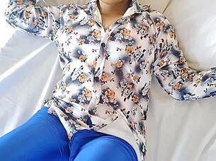 Horny friend contrasts with hot sexy desi chudai action