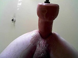 Foreverman Operates A Giant Dildo Anal Machine.
