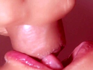 hey guys, watch how i master these blowjob skills fast... she whispered before the facial cumshot group action