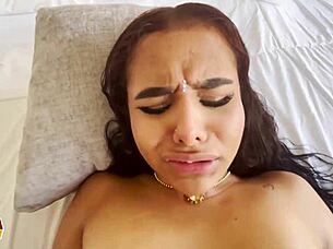 Colombian Slut Tiny 18+ Teen Experiences Anal First Time Gape Creampie in Casting