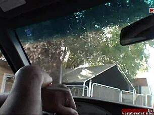 Blonde teen slut picks up BBC for interracial sex and cumshot on small tits