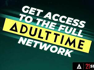 Horny milf Tiffany Rousso dives into intense double penetration. She gets both holes fucked hard with deepthroat and cumshot.