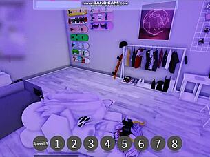 this time he asked to fill her with milk during roblox game