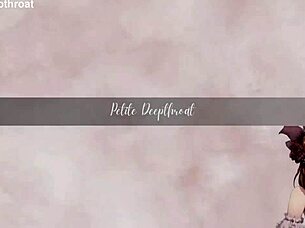 i got passionate with this petite asian teen by deepthroating her and giving a rough cum in mouth facial