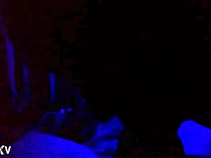 Blue room special with ebony cock sucking and black blowjob action