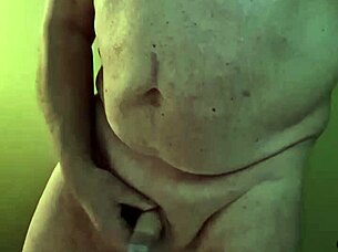 Horny Old Man Chris Shows Off