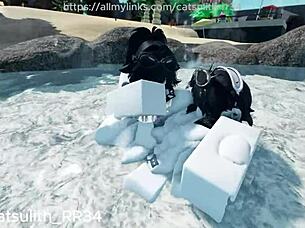 In the extended version, he dove into passionate wet sex with his devoted cumslut, featuring doggystyle and blowjobs.