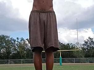 It's good to workout with my roommate.