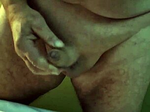 Horny Old Man Chris Shows Off