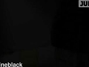 Muscular Stud Spies On Brunette Teen With Wet Pussy. They Fuck Hard Outdoor Then Continue Passionate Quickie At Home!