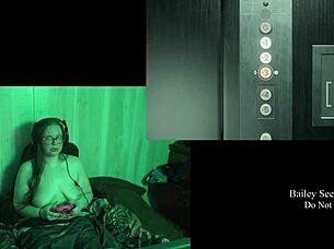 Naked Lake House Playthrough with Big Natural Tits Brunette BBW